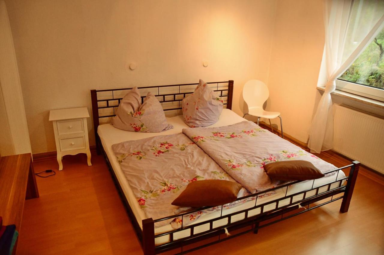 Ferienwohnung Auf Dem Pferdehof Schotten Esterno foto